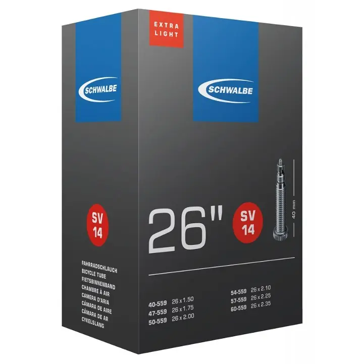 Super-Preis Schwalbe Nr. 14 Schlauch - 26" Extralight