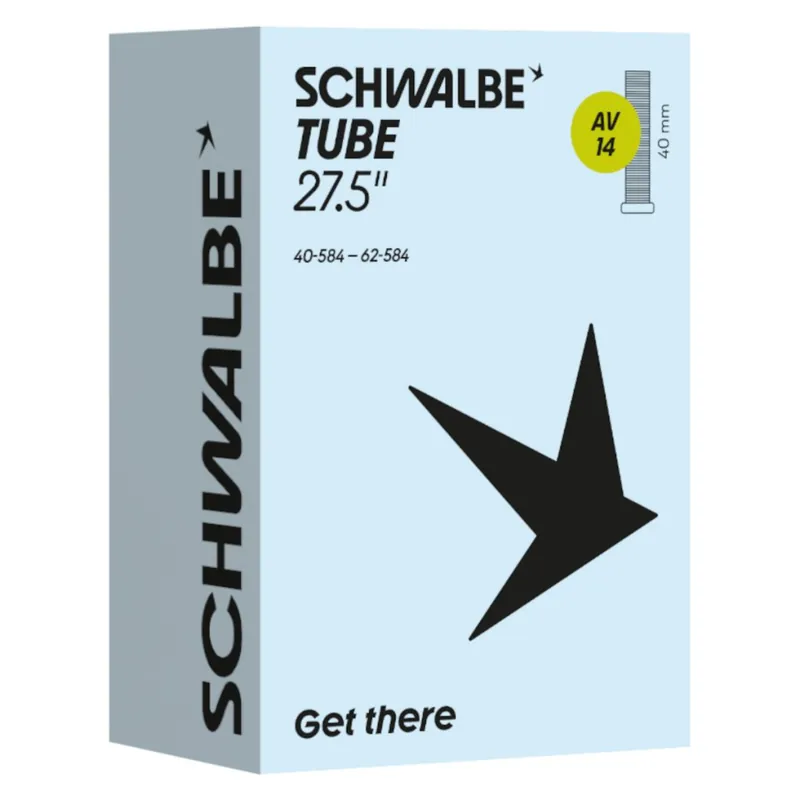 Rabatt Schwalbe Schlauch - No. 14 27.5"/650B - 40/62-584 AV 40mm