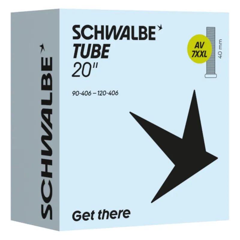 Schwalbe Schlauch - Nr. 7XXL 20" - 90/120-406 AV 40mm Kracherpreis