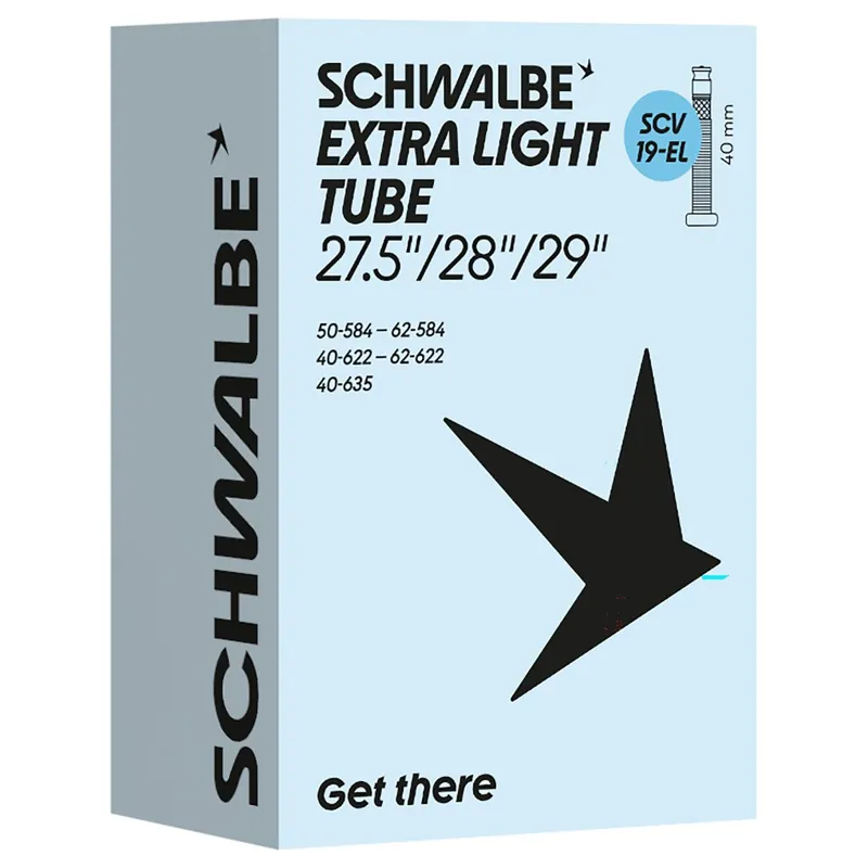 Angebot Schwalbe Schlauch - No. 19-EL (Extra Light) 27.5"/28"/29" - 40/62-584/635 SCV (Clik Valve)