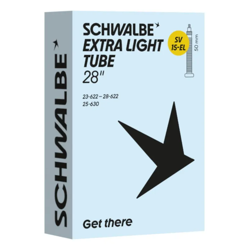 Schwalbe Schlauch - No. 15-EL (Extra Light) 28" - 23/28-622/630 SV 50mm Sofort Bestellen