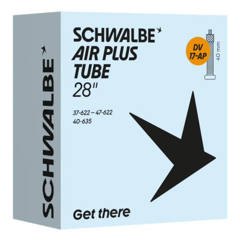 Markenprodukt Schwalbe Air Plus Schlauch – Nr. 17-AP 28" - 37/47-622/635 DV 40mm