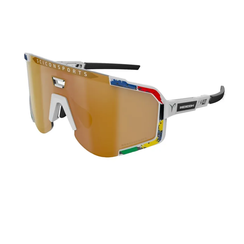 Scicon Aeroscope Brille - TP World Champion White Gloss - Multimirror Bronze Clear Aktuell