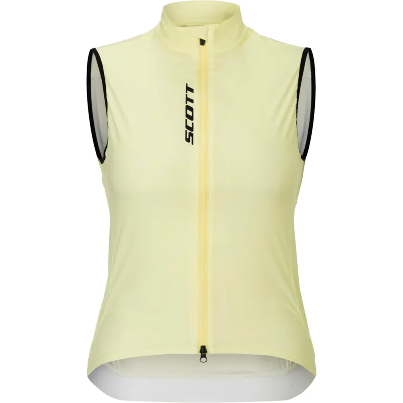 SCOTT Pro Windbreaker Weste Damen - pastel yellow Preisreduziert