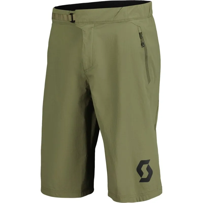 Echt SCOTT Trail Vertic mit Pad-Shorts Herren - hay green