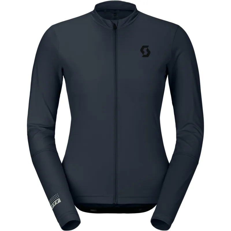 SCOTT Endurance Langarm-Trikot Damen - dark blue Versand Am Gleichen Tag