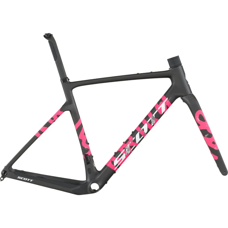 SCOTT ADDICT GRAVEL RC - Carbonrahmen-Set - 2026 - carbon black Neue Ware