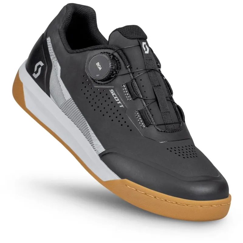 SCOTT MTB Volt Evo Flat BOA® Schuhe Herren - schwarz/weiß Ausverkauf