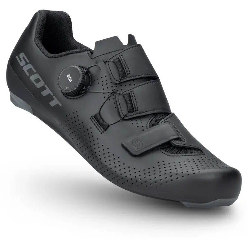 SCOTT Road Team BOA® Schuhe Herren - matt black/dark grey Super-Preis