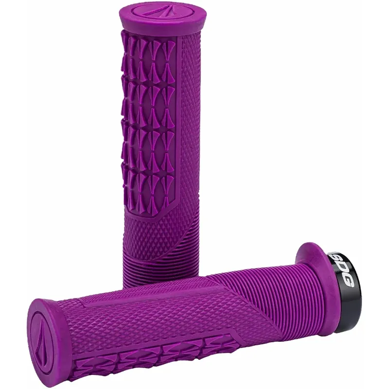 SDG Thrice Open Core Lock-On MTB-Griffe - 136/32.5mm - lila/schwarz Preis Gesenkt