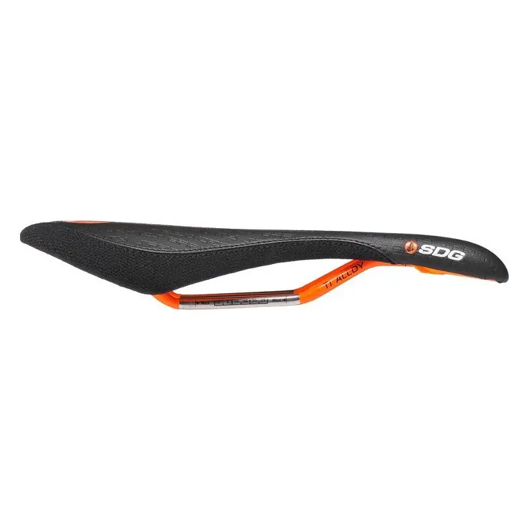 Bestseller SDG Circuit MTN Ti-Alloy Sattel - schwarz/orange