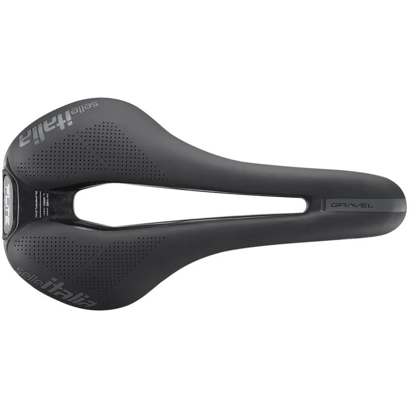 Selle Italia Flite Boost Gravel Sattel - Superflow TI 316 - S3 schwarz Preis Gesenkt