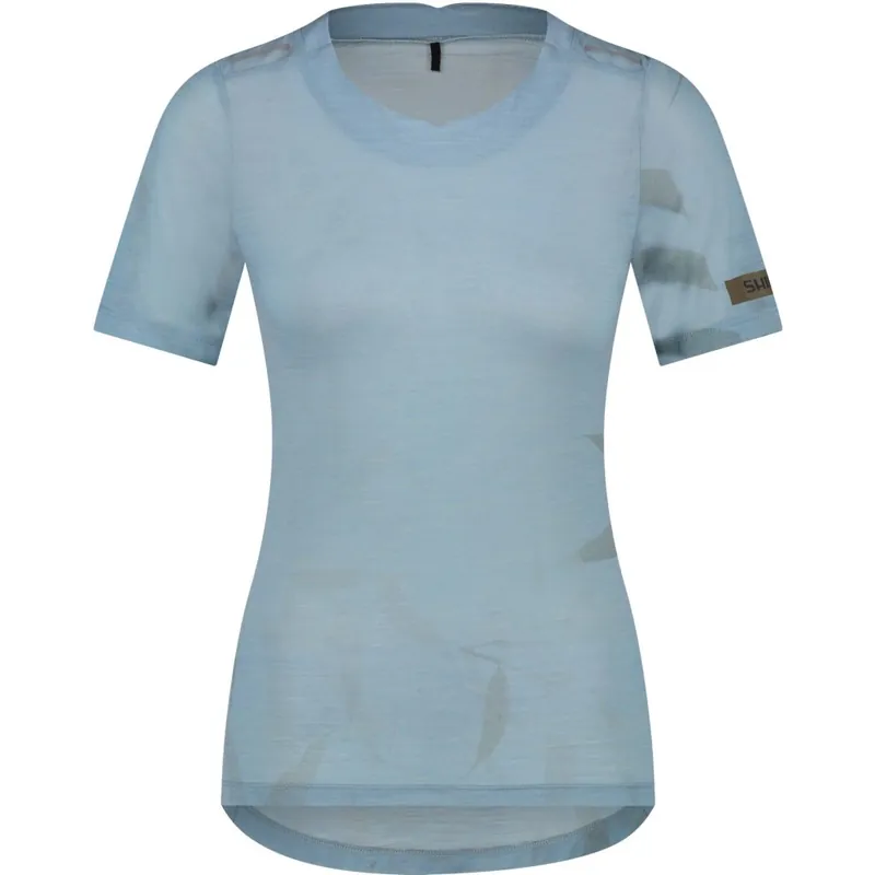 Shimano Evolve Terra Kurzarmtrikot Damen - matte blue Bestpreis