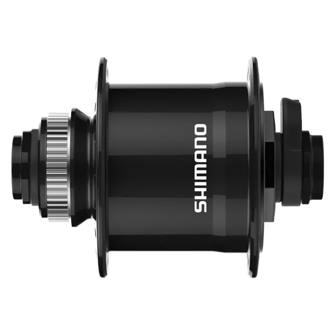 Shimano DH-UR708-3D Nabendynamo - Centerlock - 15x100mm - 36 Loch - schwarz Zertifiziert