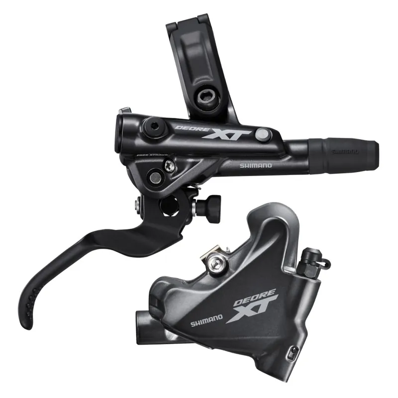 Bestseller Shimano Deore XT BL-M8100 + BR-M8110 Hydraulische Scheibenbremse - I-Spec EV - Flat Mount - J-Kit - Set HR