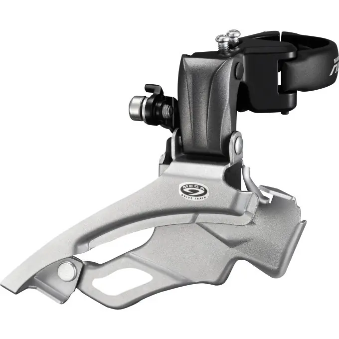 Shimano Altus FD-M371 Down Swing Umwerfer 3x9-fach - schwarz Versand Am Gleichen Tag