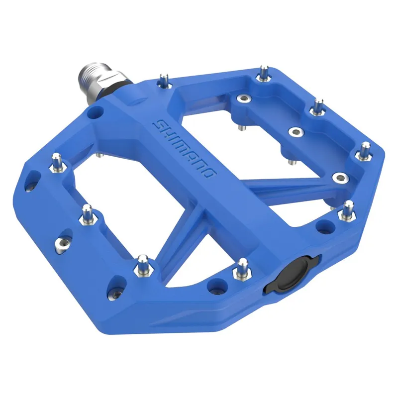 Direkt Vom Hersteller Shimano PD-GR400 Plattformpedale - blau