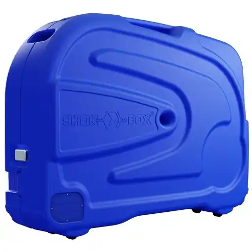Must-Have Shokbox Premium Fahrradkoffer - Blue