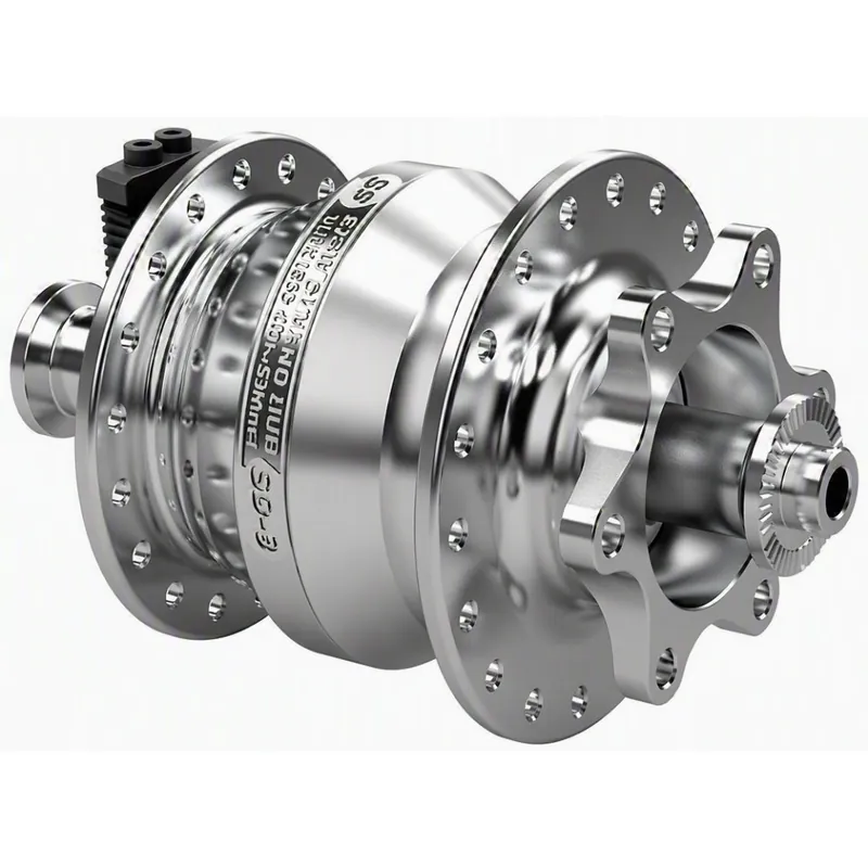Rabatt Shutter Precision SD-8 Nabendynamo - 6-Loch QR - 9x100mm - Silber