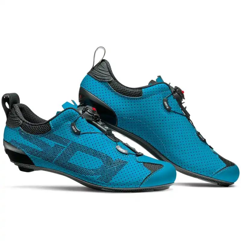 Letzte Chance Sidi Tri-Sixty Rennradschuhe - Petrol