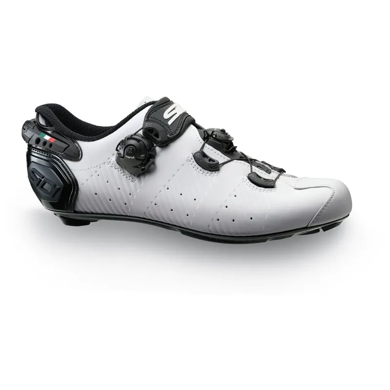 Sidi Wire 2S Rennradschuhe - Weiß/Schwarz Neue Ware