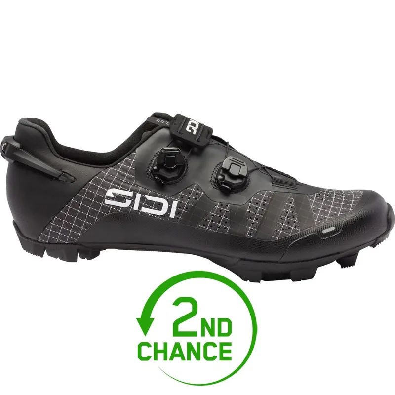 Sidi Aeron MTB Schuhe - Black - B-Ware Meistverkauft