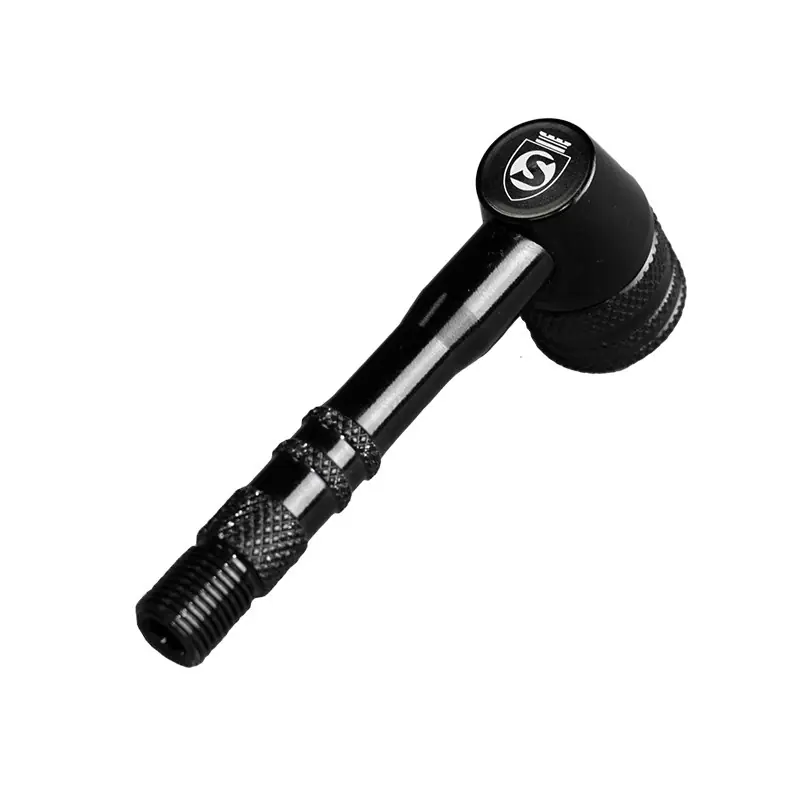 SILCA Pumpenkopf mit Gewinde für Scheibenräder - schwarz Top-Angebot