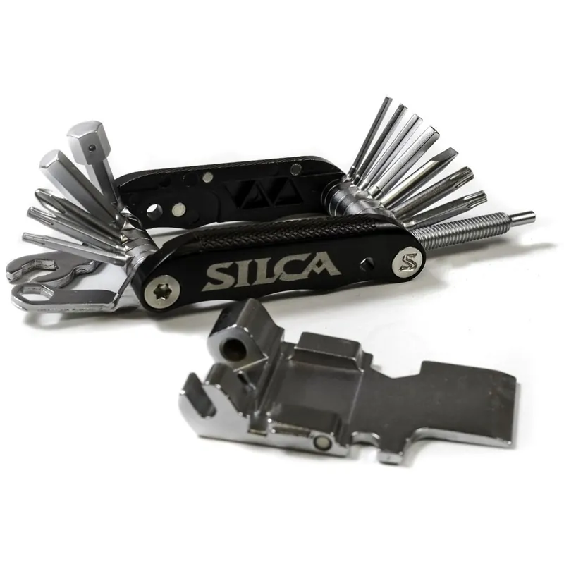 Sonderangebot SILCA Italian Army Knife Venti Miniwerkzeug - schwarz/silber
