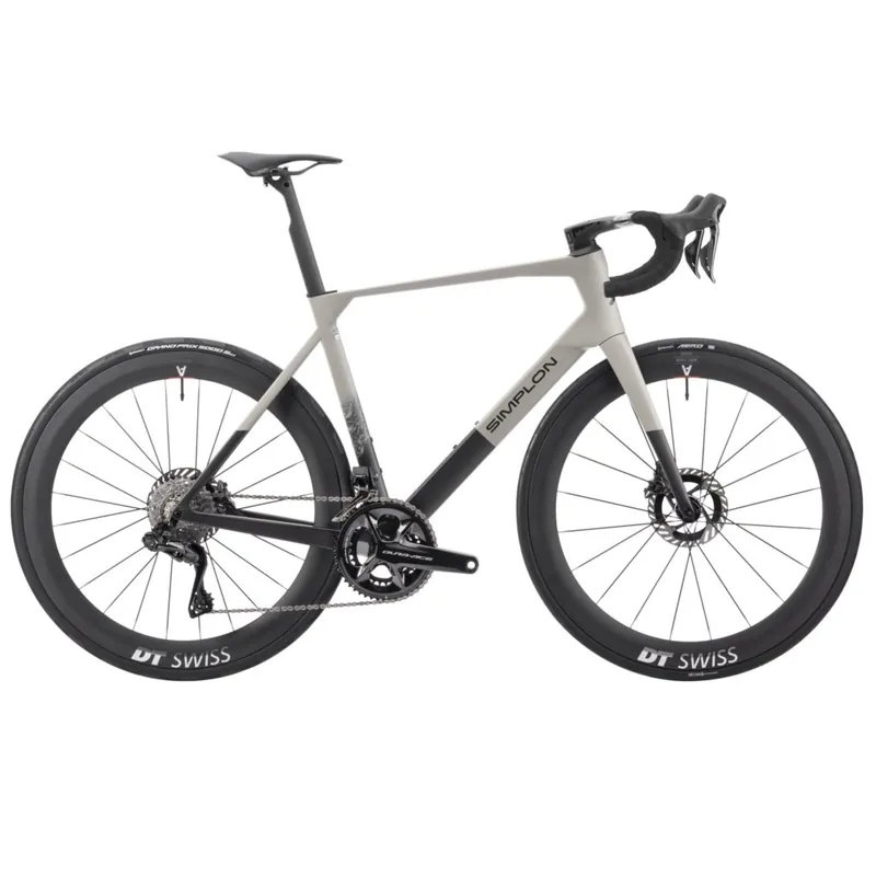 Zertifiziert Simplon PAVO Core AXS - Carbon Rennrad – 2026 - Grey/Carbon Raw Black