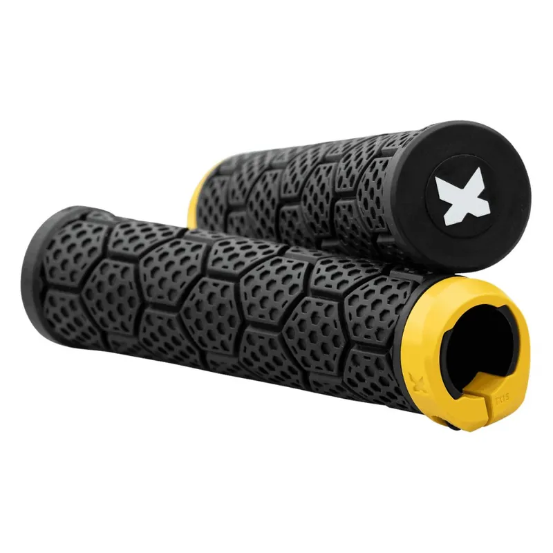 Sixpack D-Trix PA Lock-On Lenkergriffe - Swedish yellow Neue Ware
