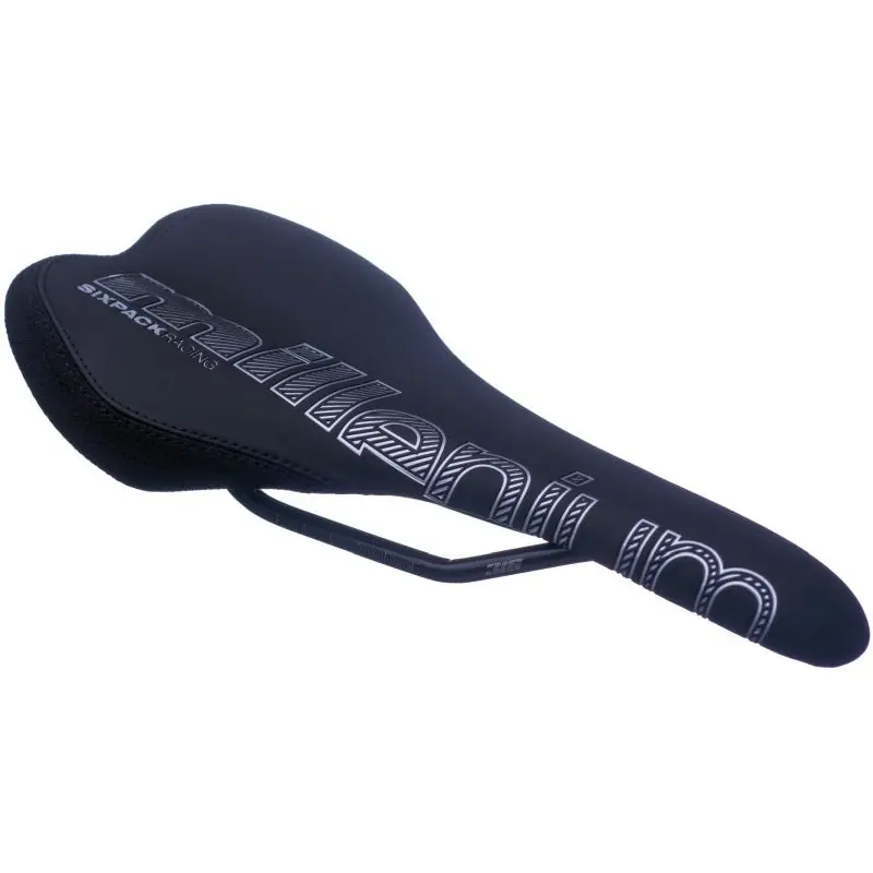 Top-Seller Sixpack Millenium Sattel - black / chrome