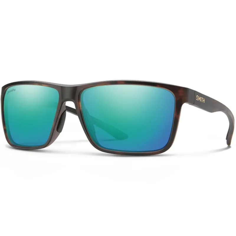 Highlight Smith Riptide ChromaPop Brille - Polarized - Matte Tortoise - Opal Mirror