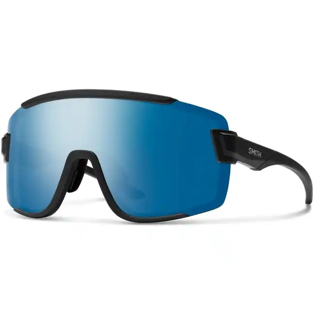 Smith Wildcat ChromaPop Brille - Polarized - Matte Black - Blue Mirror Clear Sichere Zahlung
