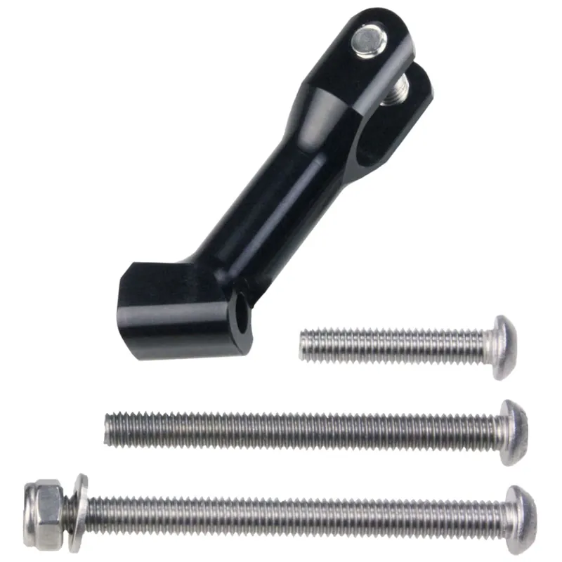 SON Scheinwerfer Halter aus Aluminium - kurz 37 x 40 mm Zertifiziert
