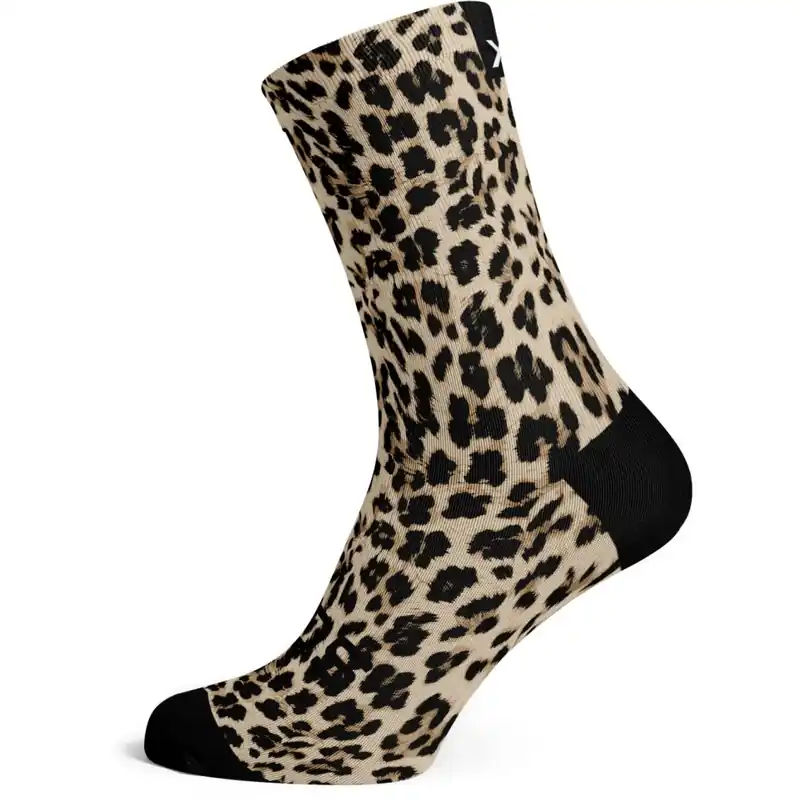 Super-Preis Sox Footwear Bright & Funky Socken - golden leopard