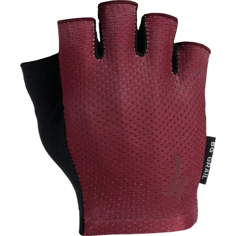 Specialized Body Geometry Grail SF Kurzfinger-Handschuhe - garnet red Sale