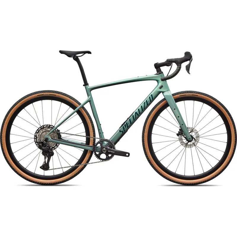 Specialized DIVERGE 4 EXPERT - GRX Di2 - Carbon Gravel Bike - 2026 - fjord metallic Zertifiziert