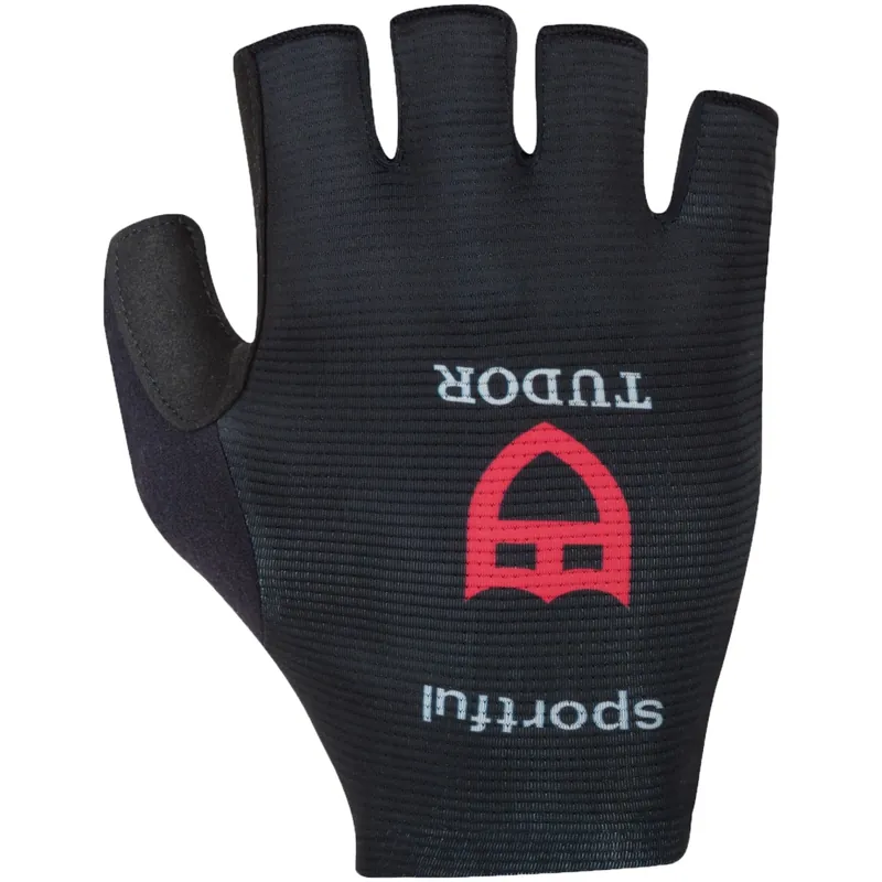 Neu Sportful Team Tudor Pro 2 Kurzfinger-Handschuhe - 002 Black