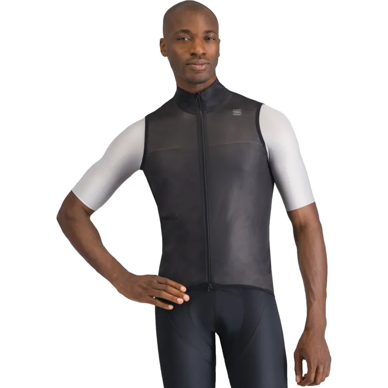 Sportful Light Air Weste Herren - 002 Schwarz Must-Have