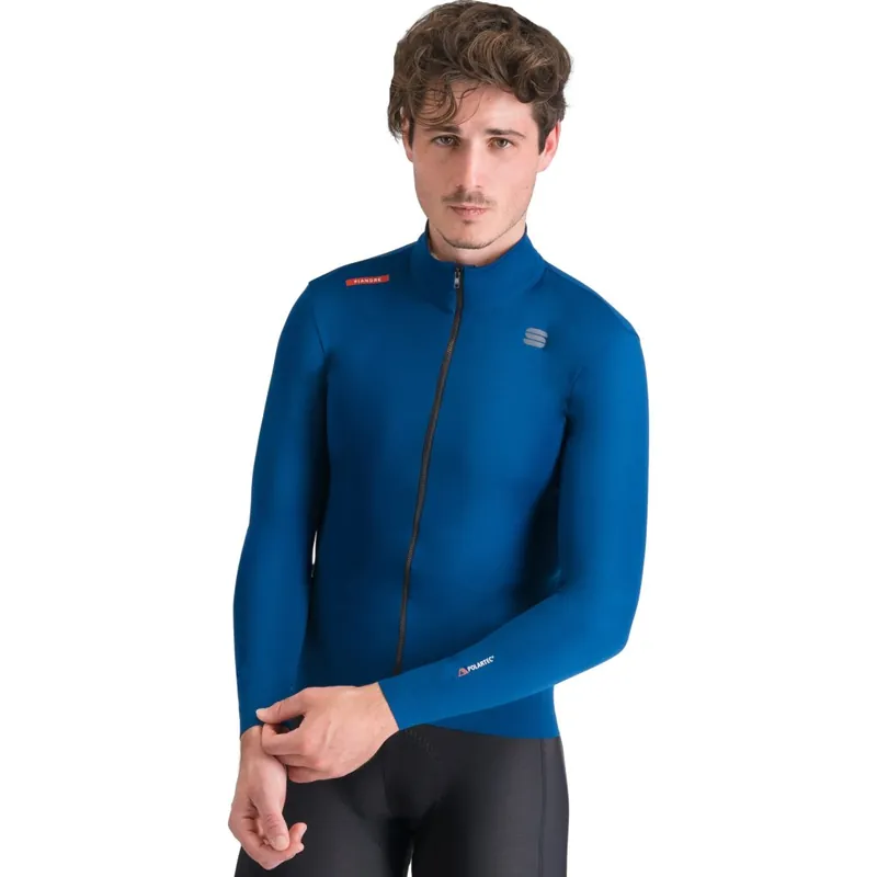 Neuheit Sportful Fiandre Shift Fahrradjacke Herren - 415 Teal Blue