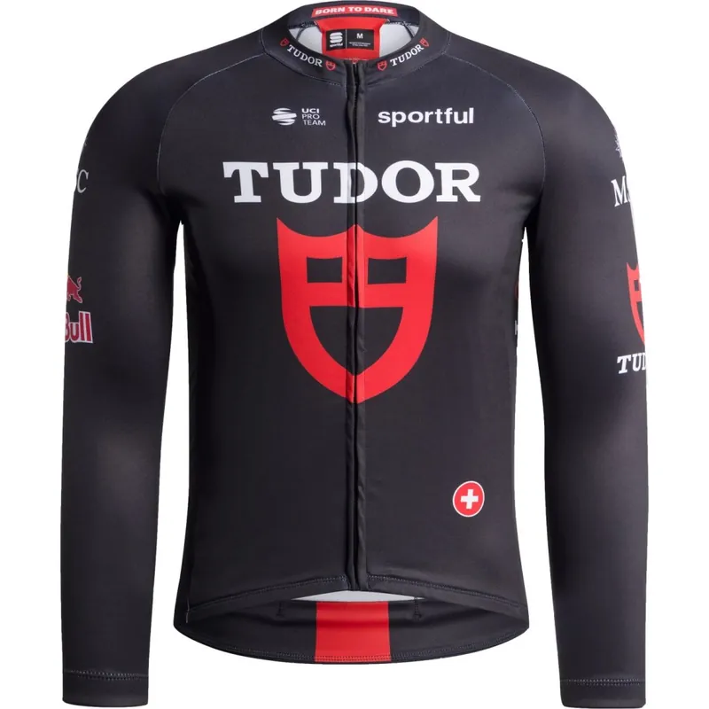 Mega-Angebot Sportful Team Tudor Supernova Thermo Langarmtrikot Herren - 002 Black