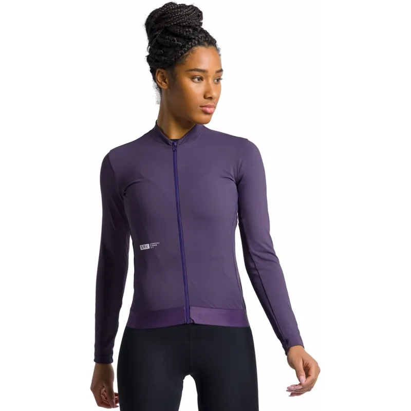 Neue Ware Sportful SRK 2 Thermal Langarm-Fahrradtrikot Damen - 527 Galactic Purple