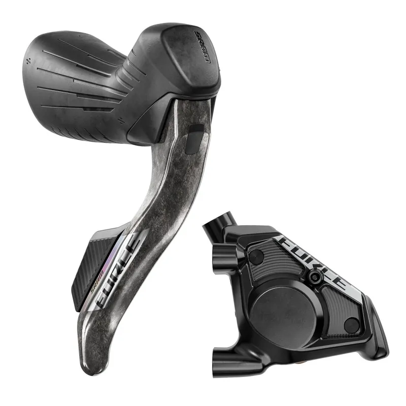 Bestseller SRAM FORCE AXS HRD Brems-/Schalthebel + Hydraulische Scheibenbremse Flat Mount E1 - hinten rechts