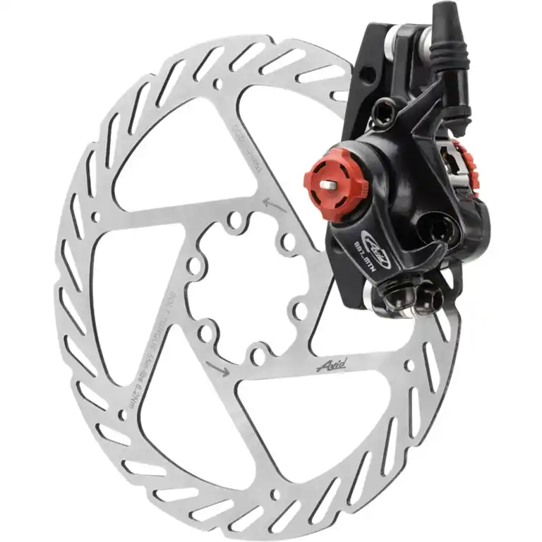 Begrenztes Angebot SRAM BB7 Mountain Mechanischer Bremssattel (CPS) - inkl. Adapter und Bremsscheibe
