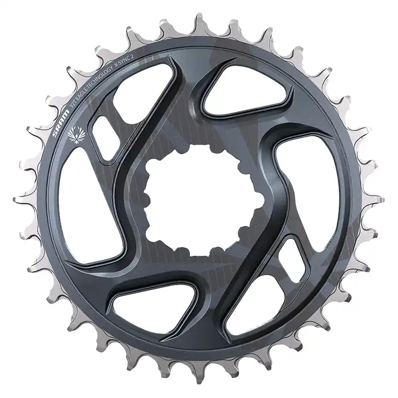 SRAM GX Eagle Kettenblatt - Direct Mount X-SYNC 2 12-fach C1 - Offset 3mm Lunar Grey Neue Ware