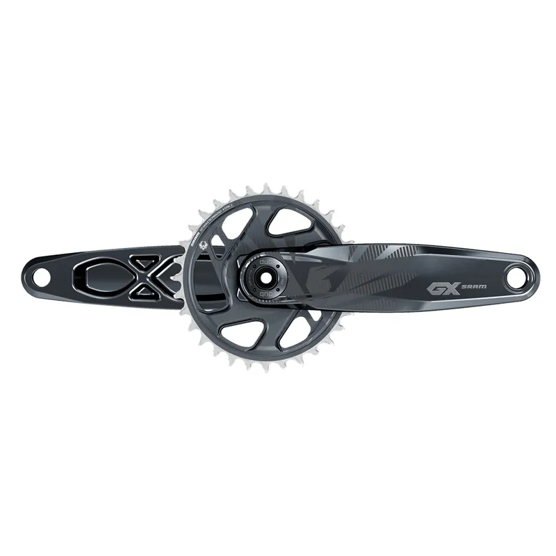 Billig SRAM GX Eagle X-SYNC Kurbelgarnitur - Direct Mount 30 Z. - 11/12-fach - Fat Bike 4 Zoll - DUB - Lunar