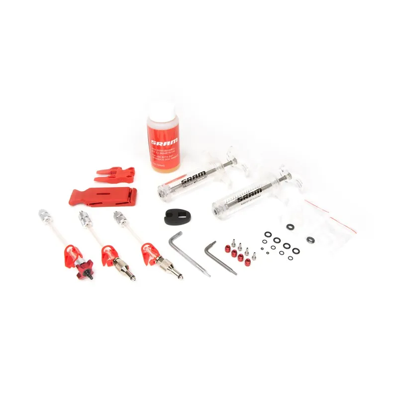 SRAM Bremsen-Entlüftungsset V2 Pro - mit DOT 5.1 Bremsflüssigkeit - 00.5318.045.002 Begrenztes Angebot