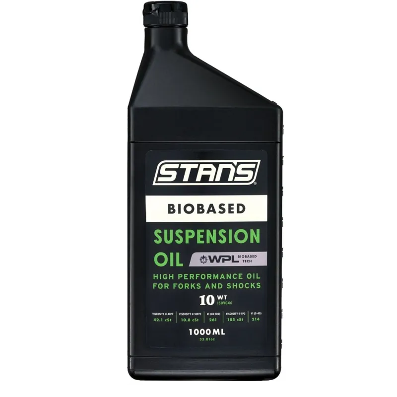 Stan‘s NoTubes Biobased Suspension Gabelöl - 1000ml - 10WT Neu