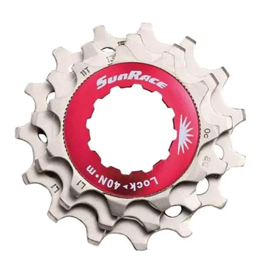 SunRace SPCS11 MTB 11-Gang Kassetten Lockring + Ritzel mit 11-13-15 Zähnen - silber Meistverkauft