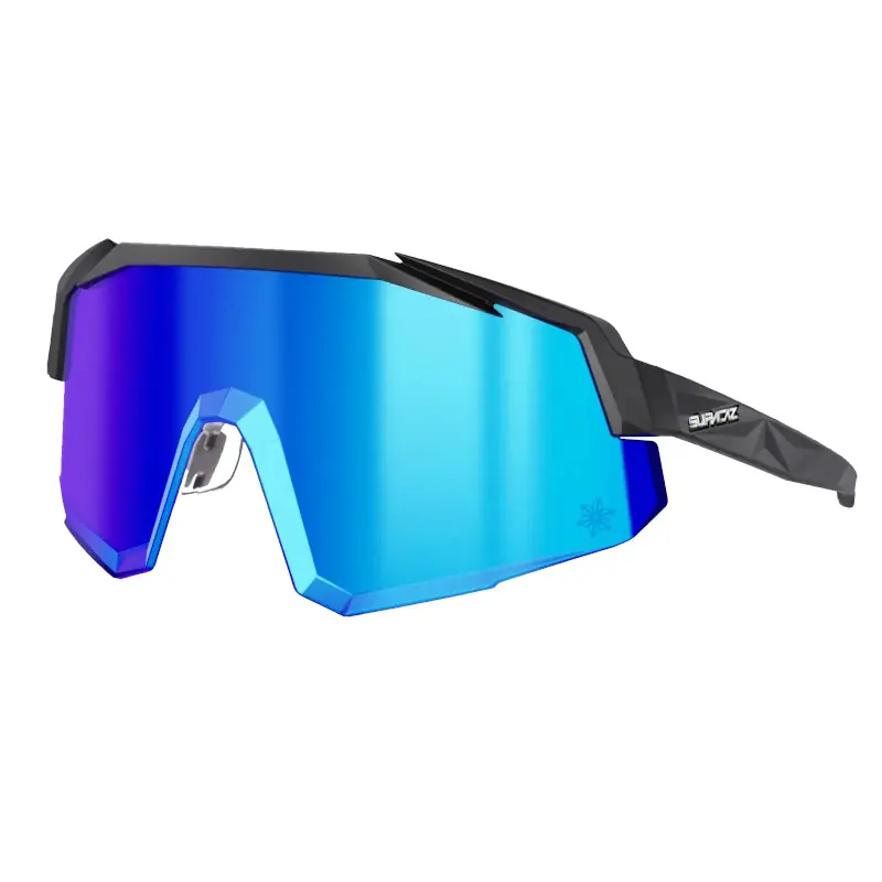 Supacaz Orbitron Lazer Brille - Matte Black Maui Blue Lazer Lens Knallerangebot